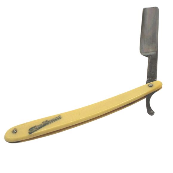 Vintage Barber Straight Razor Lance Cutlery Works Solingen Germany Steel Blade - Picture 1 of 9